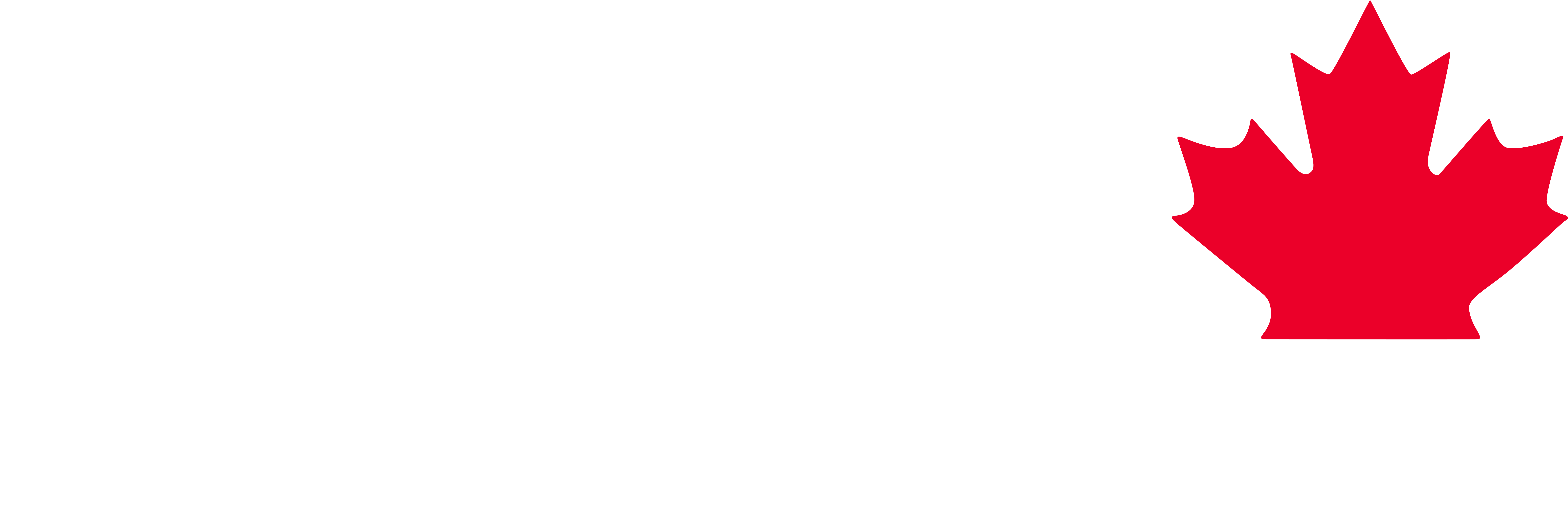 VCA Canada White and Red Logo